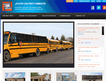 Tablet Screenshot of jaspercountyschools.net